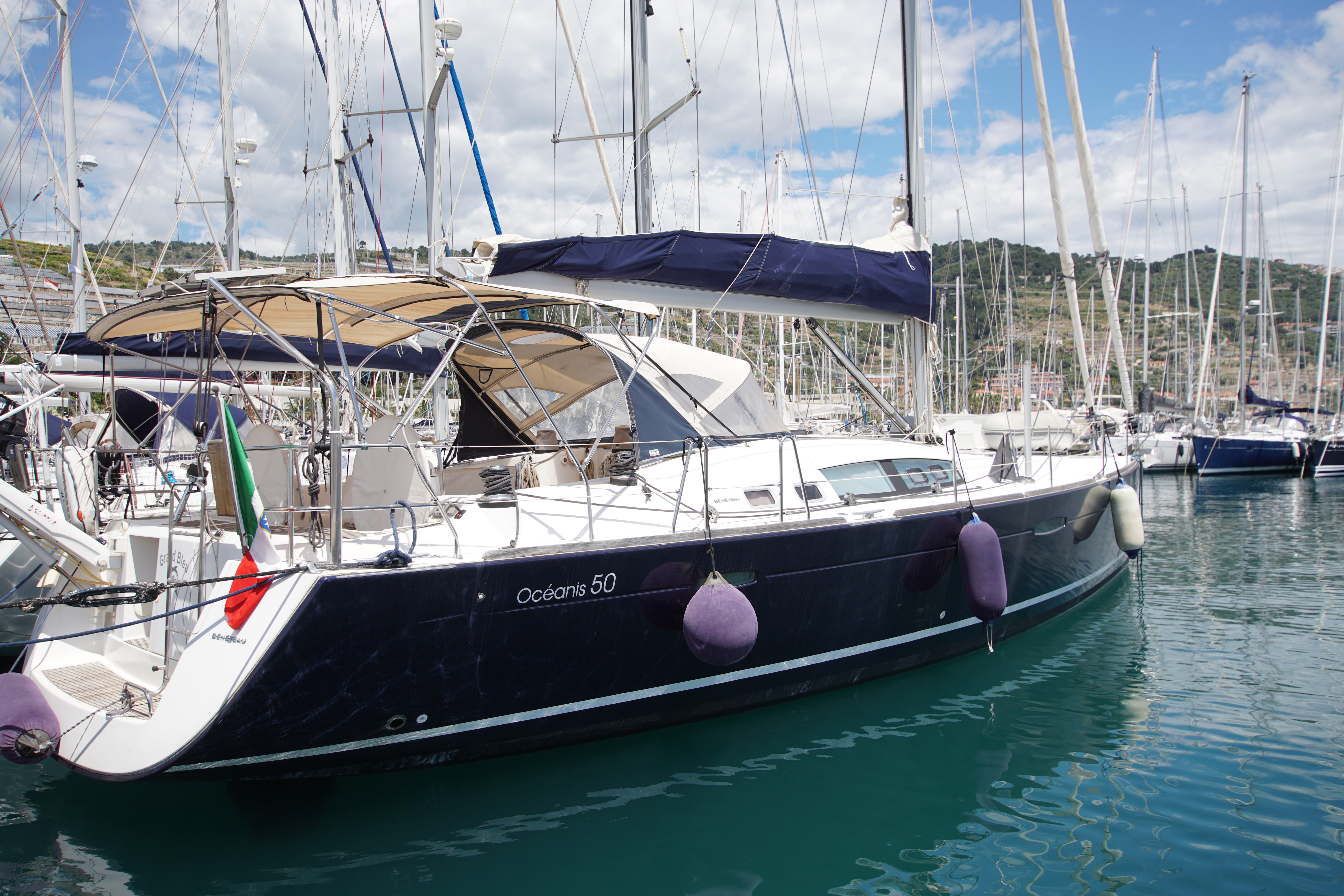 Wrapping Beneteau Oceanis 50 ft – Siracusa